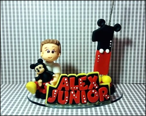 Vela Personalizada Mickey