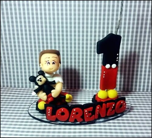 Vela Personalizada Mickey