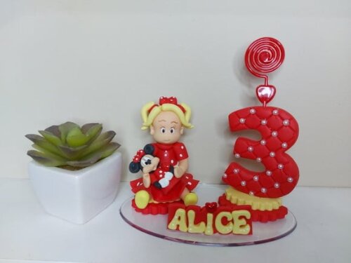 Vela Personalizada Minnei