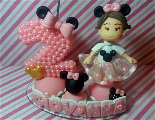 Vela Personalizada Minnei