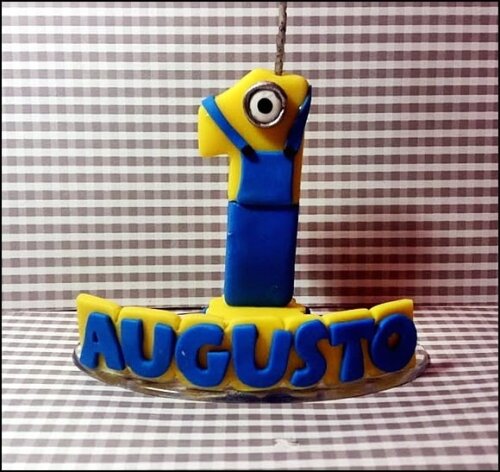Vela Personalizada Minions