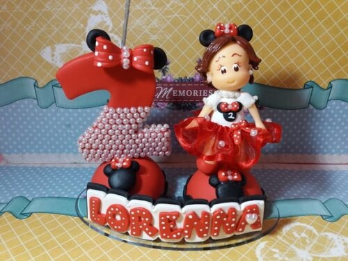 Vela Personalizada Minnei