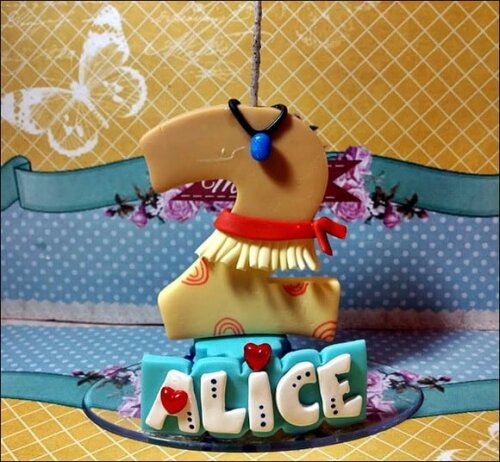 Vela Personalizada Moana