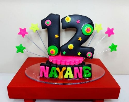 Vela Personalizada Neon
