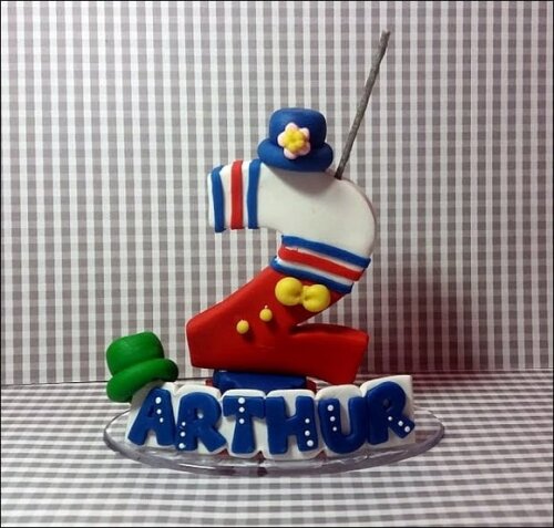 Vela Personalizada Patati e Patata