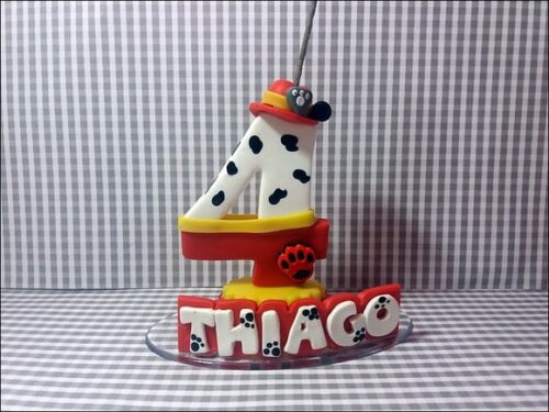 Vela Personalizada Patrulha Canina