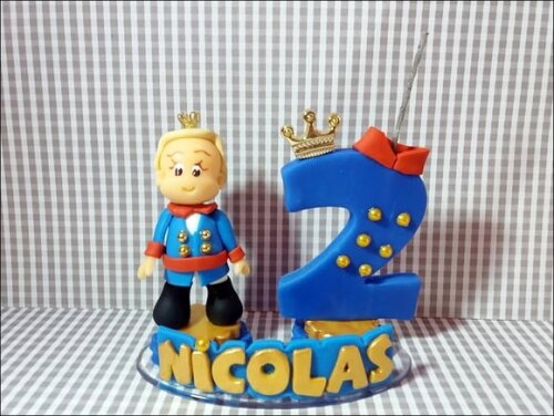 Vela personalizada Pequeno Príncipe