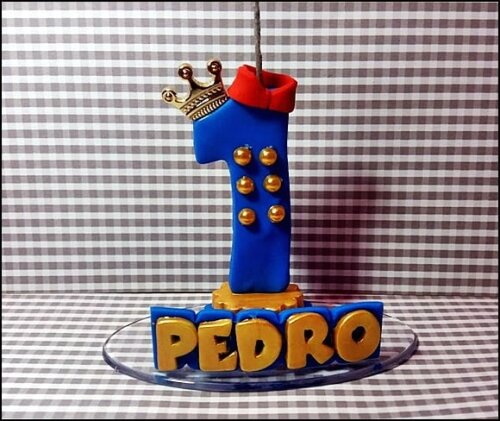 Vela personalizada Pequeno Príncipe
