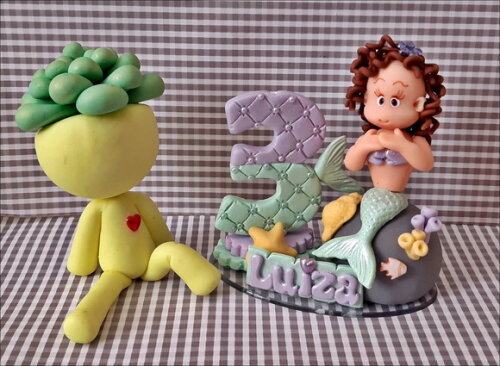 Vela Personalizada Sereia