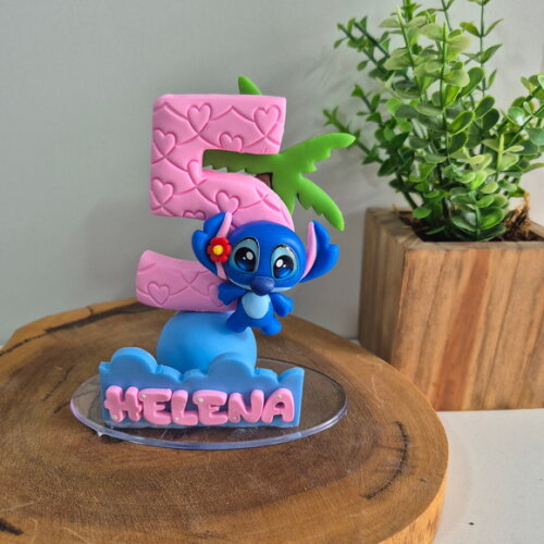 Vela Personalizada Stitch