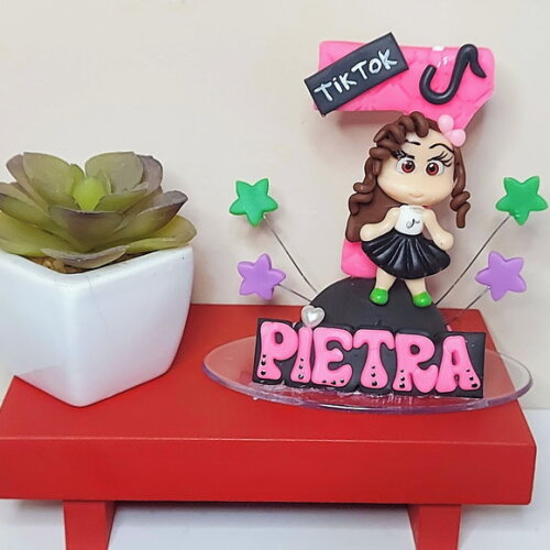 Vela Personalizada Tik Tok
