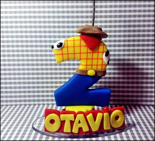 Vela Personalizada Toy Story