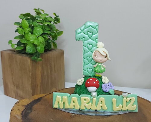 Vela Personalizada Tinker Bell
