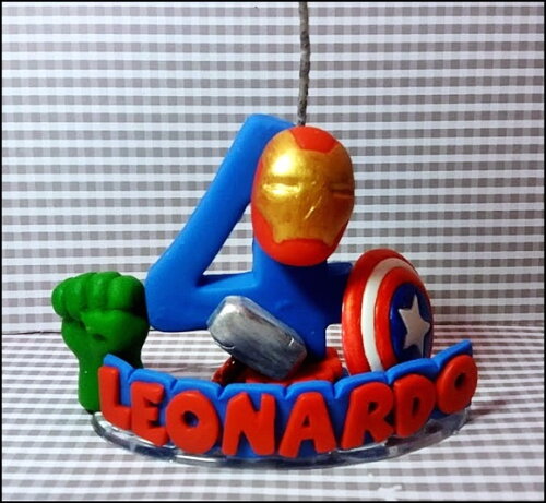 Vela Personalizada Vingadores
