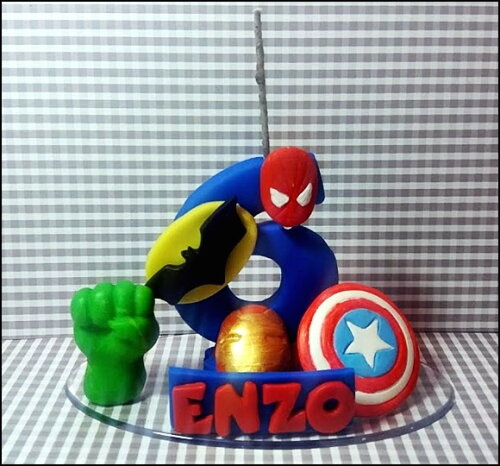 Vela Personalizada Vingadores