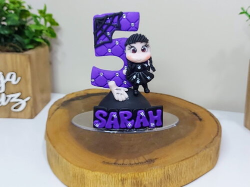 Vela Personalizada Wandinha