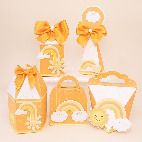 Kit 365 Sorrisos Laranja / 50 Caixinhas