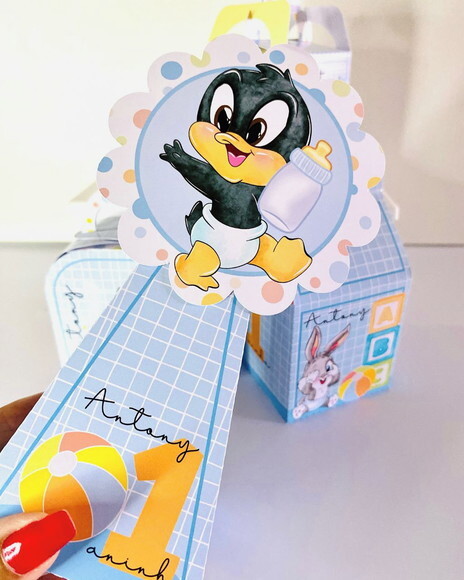 Kit Festa Baby Looney Tunes 40 Peças)
