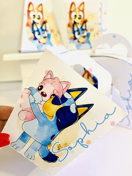 Kit Festa Bluey (40 Peças)