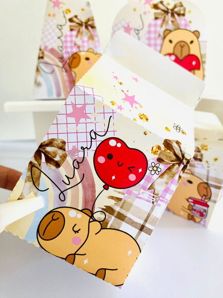 Kit Festa Capivara (40 Peças)