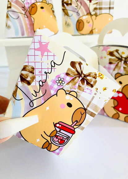Kit Festa Capivara (40 Peças)