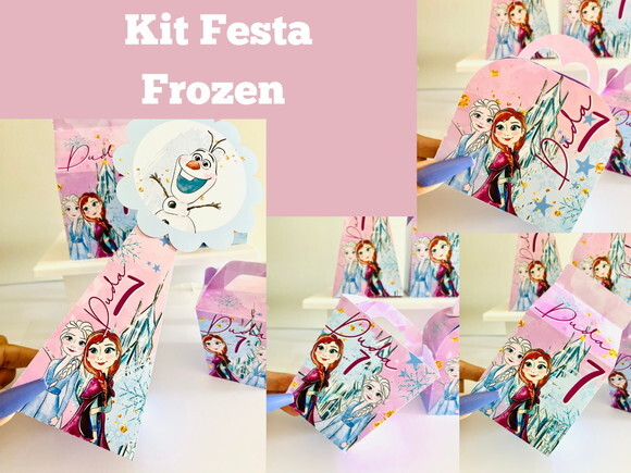Kit Festa Frozen (40 Peças)
