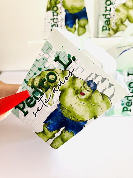 Kit Festa Hulk (40 Peças)