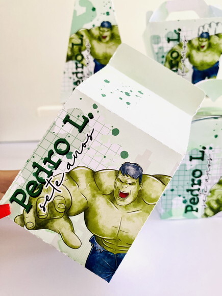 Kit Festa Hulk (40 Peças)