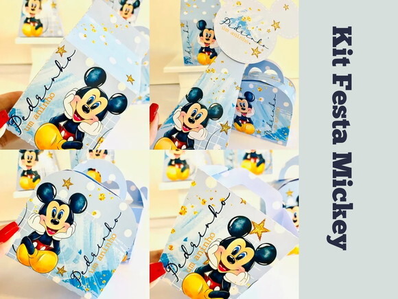 Kit Festa Mickey (40 Peças)