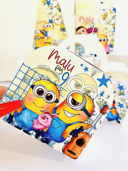 Kit Festa Miniouns (40 Peças)