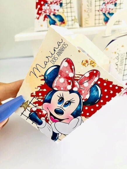 Kit Festa Minnie Vermelha (40 Peças)