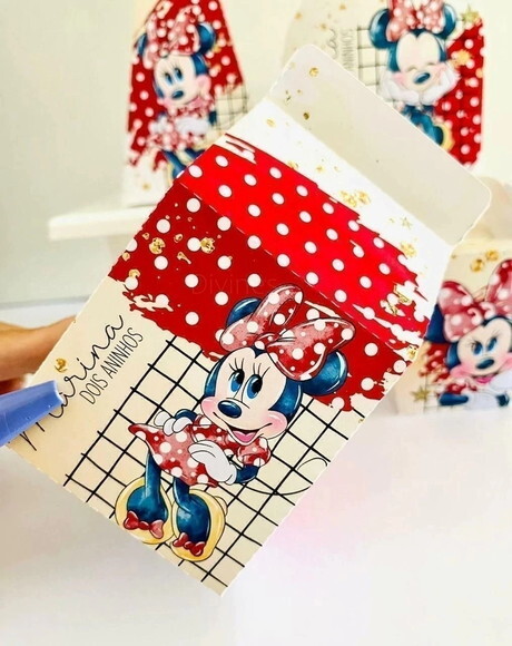 Kit Festa Minnie Vermelha (40 Peças)