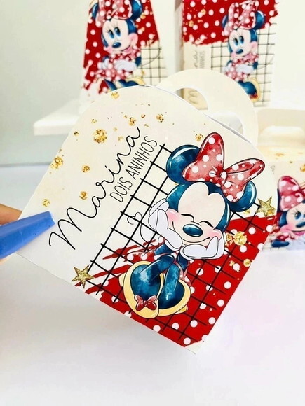 Kit Festa Minnie Vermelha (40 Peças)