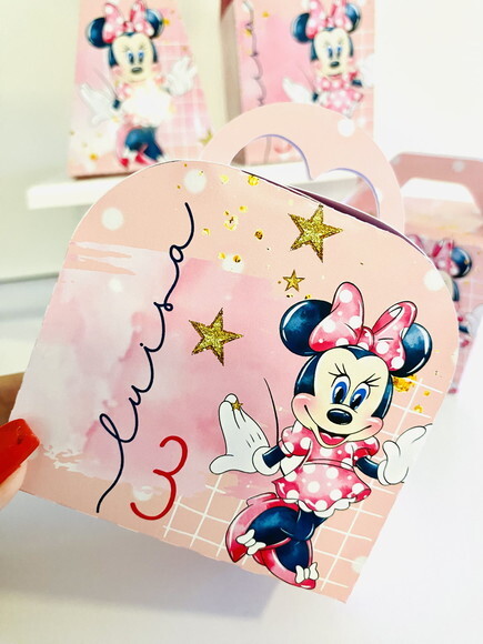 Kit Festa Minnie Rosa (40 Peças)