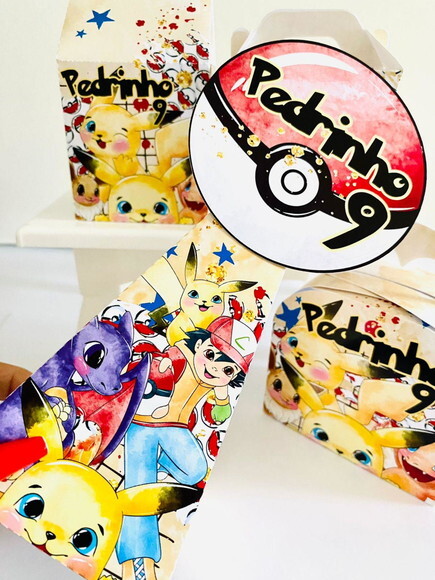 Kit Festa Pikachu (40 Peças)