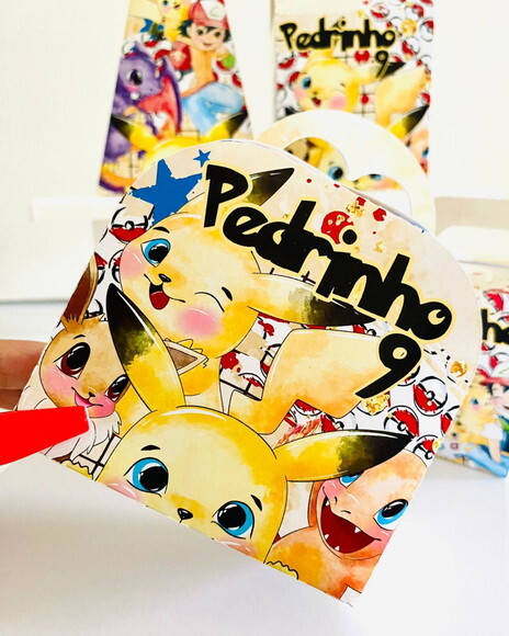 Kit Festa Pikachu (40 Peças)