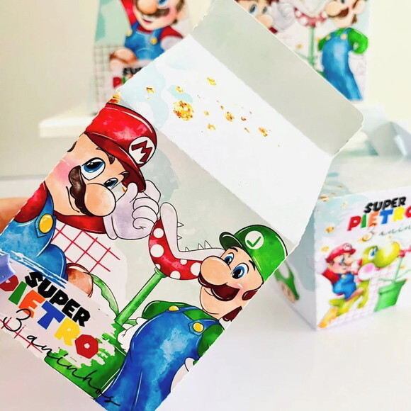 Kit Festa Super Mario (40 Peças)
