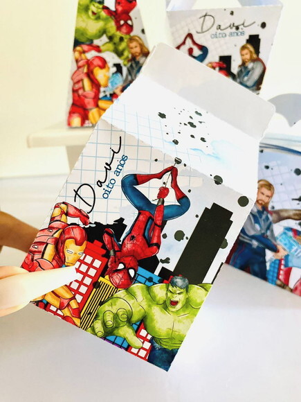 Kit Festa Vingadores (40 Peças)