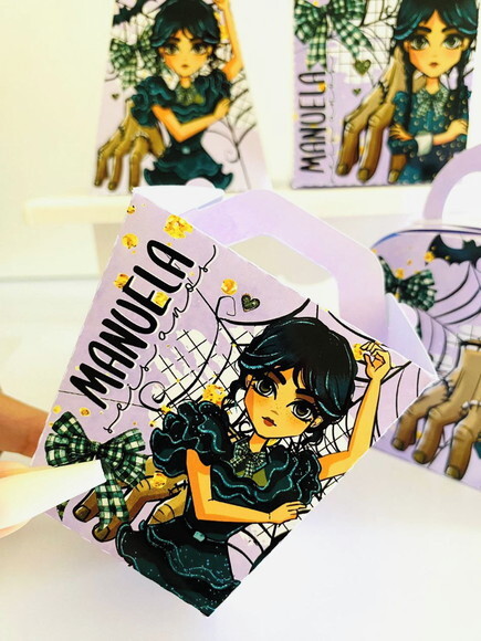 Kit Festa Wandinha (40 Peças)