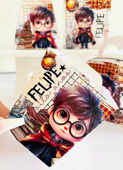 Kit Tema Harry Potter (40 Peças)