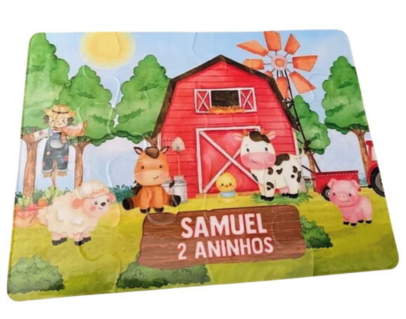 Quebra-cabeça Personalizado em Papel 300g