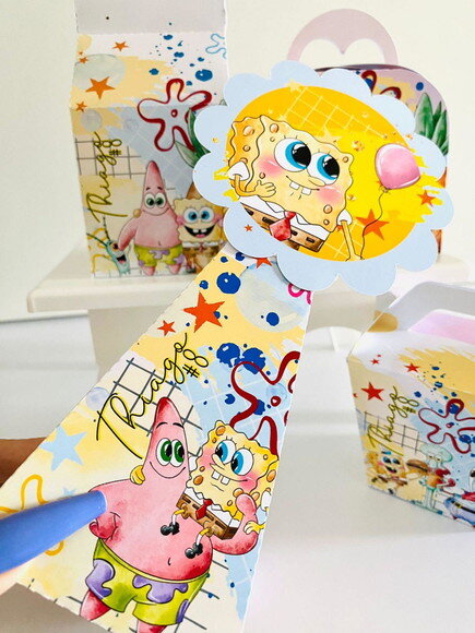 Kit Festa Bob Esponja (40 Peças)