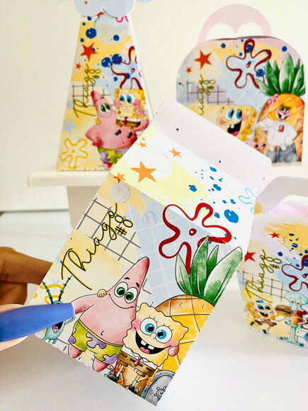 Kit Festa Bob Esponja (40 Peças)