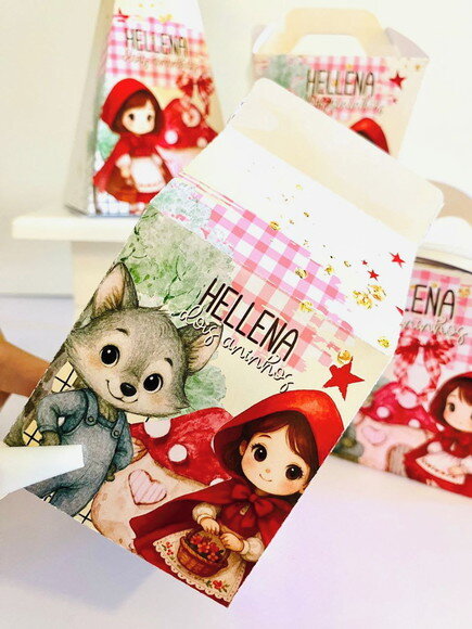 Kit Festa Chapeuzinho Vermelho (40 Peças)