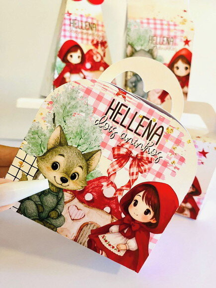 Kit Festa Chapeuzinho Vermelho (40 Peças)