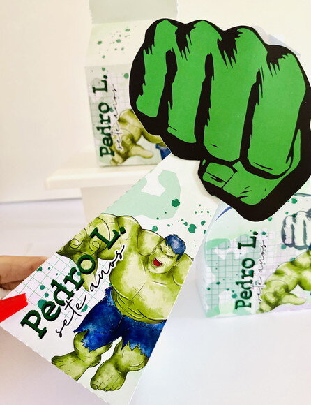 Kit Festa Hulk (40 Peças)