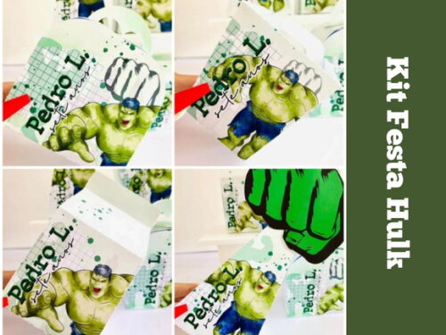Kit Festa Hulk (40 Peças)