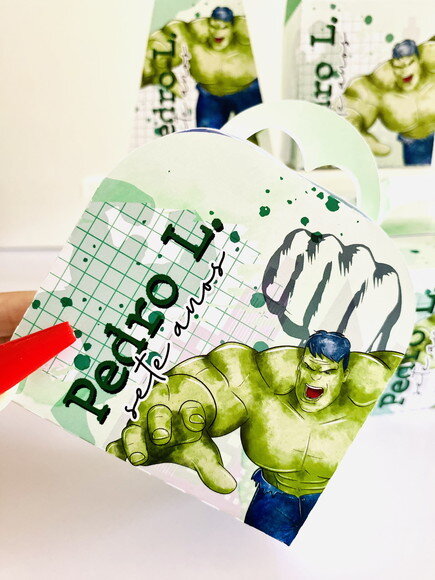 Kit Festa Hulk (40 Peças)