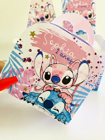 Kit Festa Lilo e Stitch (40 Peças)
