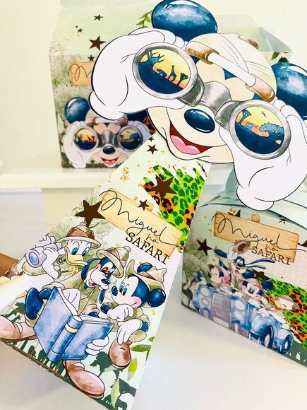 Kit Festa Mickey Safari (40 Peças)